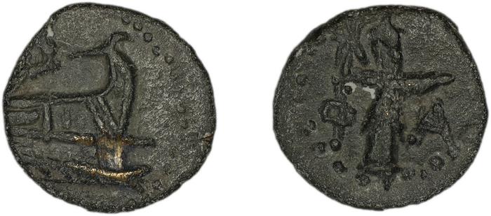 Phaselis Heipp-Tamer 1993 AE 2, реверс, bm