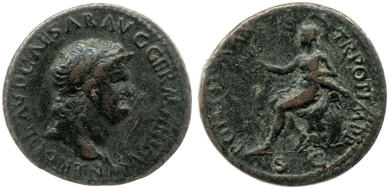 аверс RIC I (second edition) Nero 424
