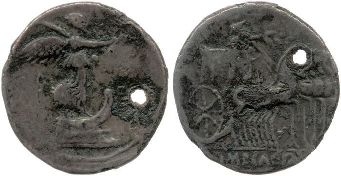 RIC I (second edition) Augustus 264, реверс, bm