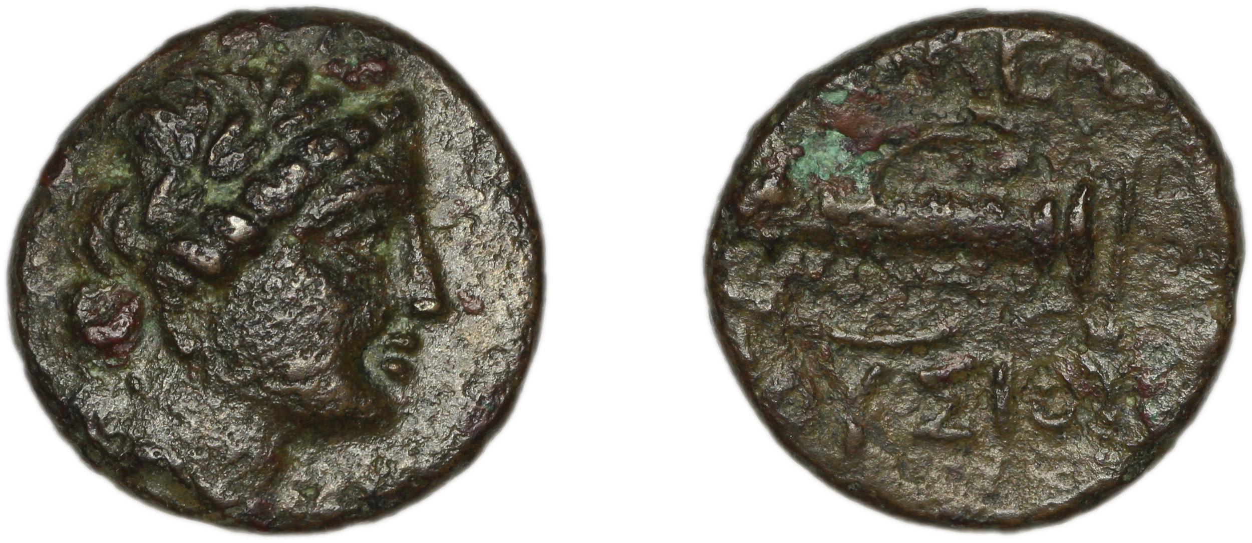 Prusias I of Bithynia Bithynia Waddington 1908 17, аверс, bm