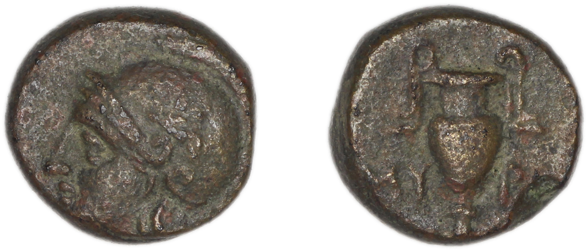 Myrina SNG Copenhagen Myrina 214-218, аверс, bm