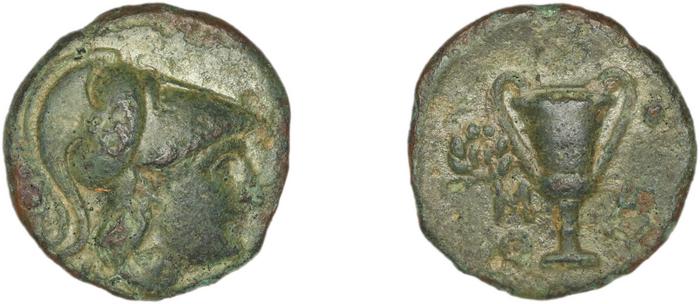 Methymna Franke 1975 22, реверс, bm