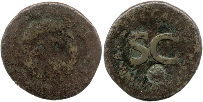 RIC I (second edition) Augustus 377, реверс, bm