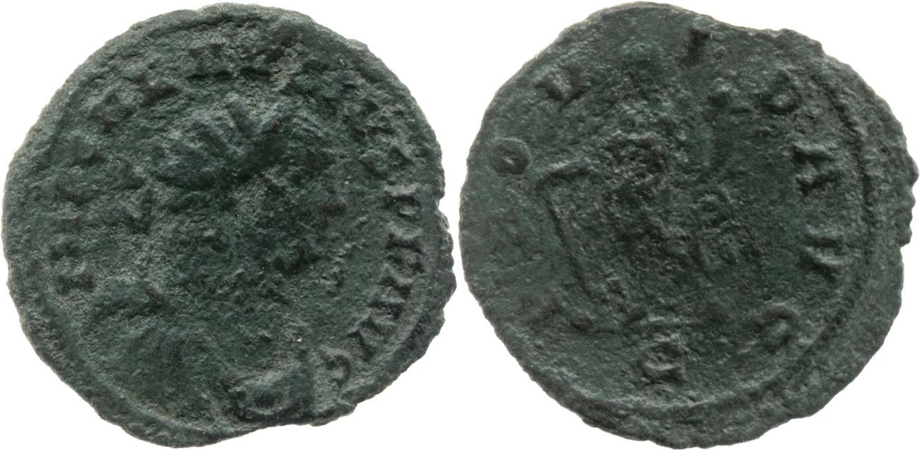 RIC V Carausius 348, аверс, bm