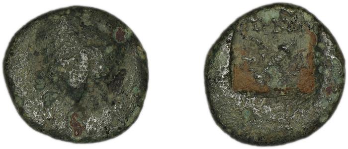 Lycian League Tlos Troxell 1982 3.65, реверс, bm