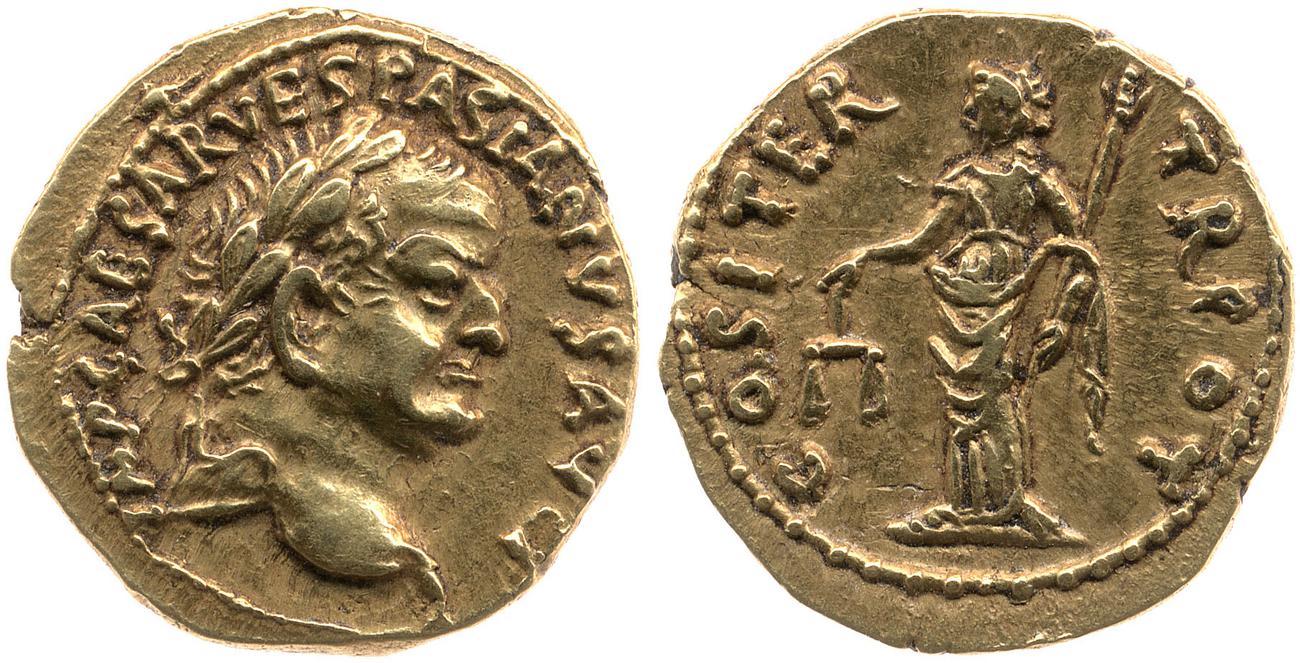 аверс RIC II, Part 1 (second edition) Vespasian 1526