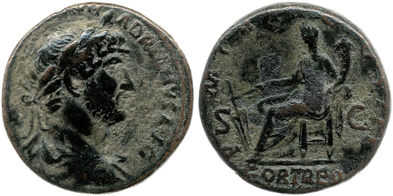 аверс RIC II, Part 3 (second edition) Hadrian 650