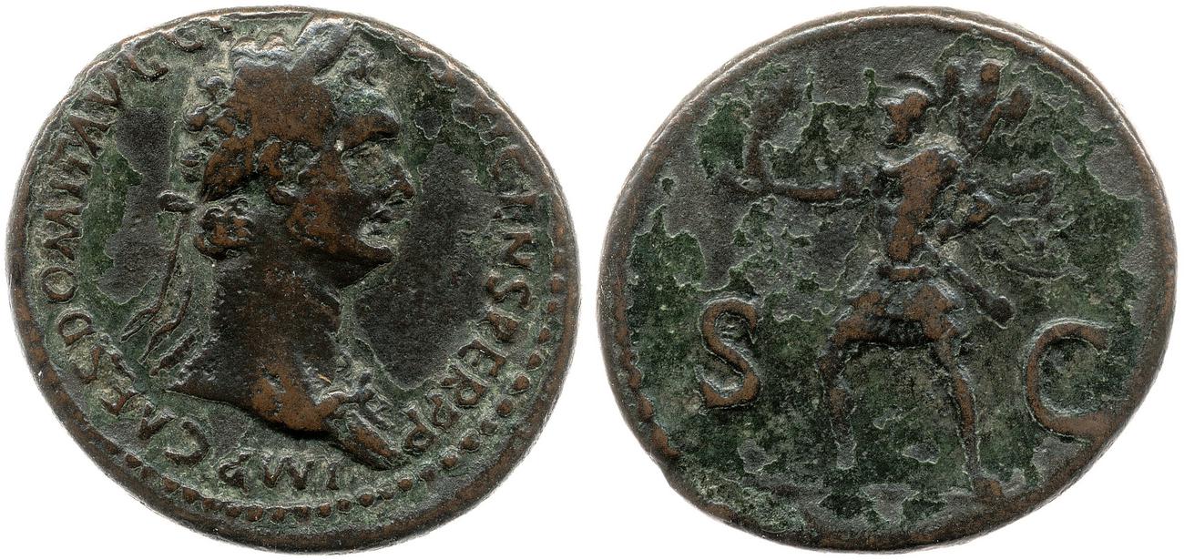 RIC II, Part 1 (second edition) Domitian 420, аверс, bm