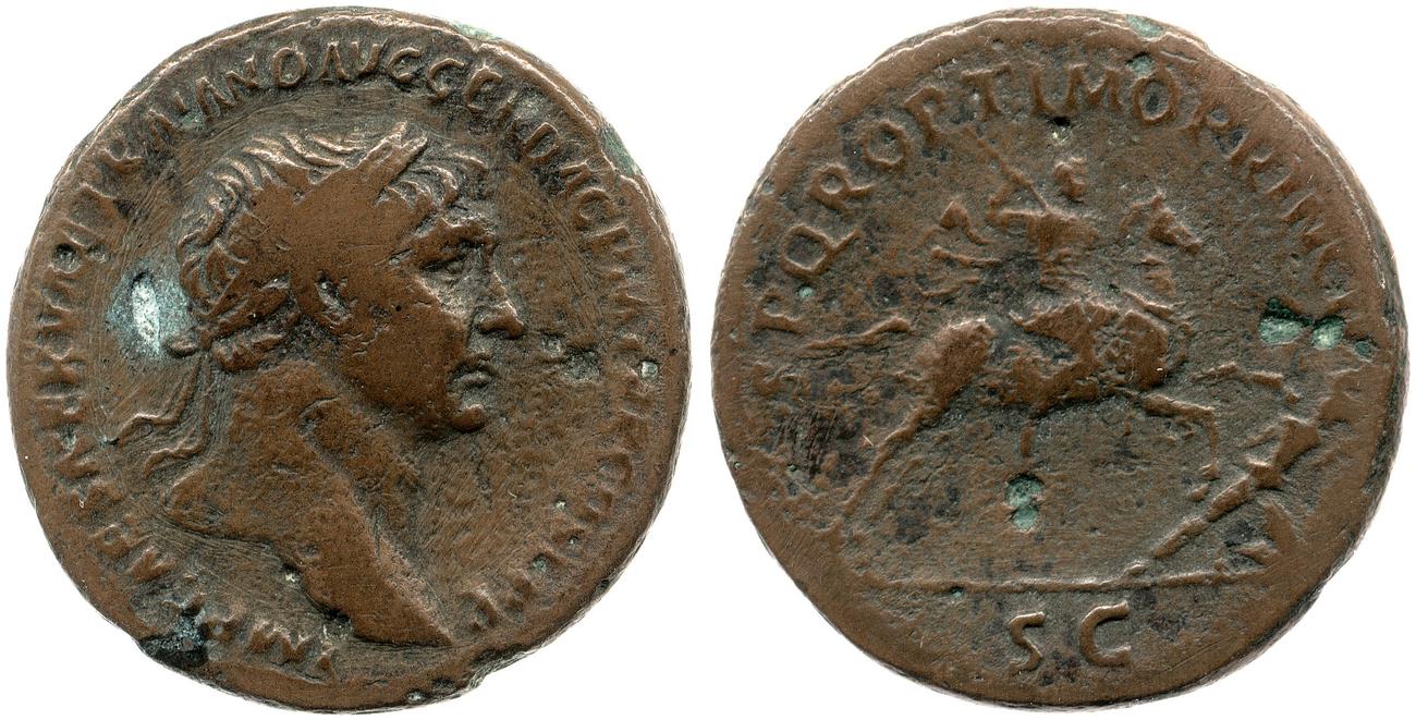 аверс RIC II Trajan 540