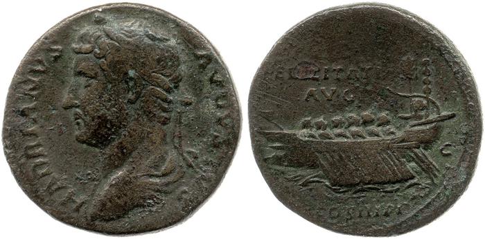 RIC II, Part 3 (second edition) Hadrian 1308, реверс, bm