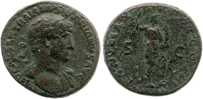 реверс RIC II, Part 3 (second edition) Hadrian 268