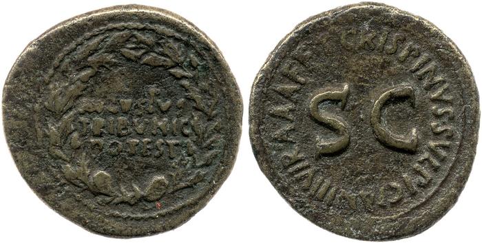 RIC I (second edition) Augustus 333, реверс, bm
