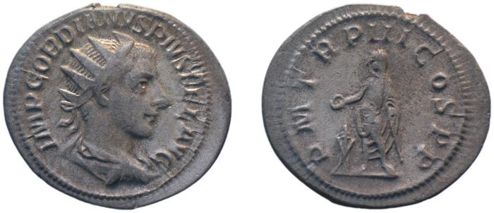 RIC IV Gordian III 69, реверс, bm