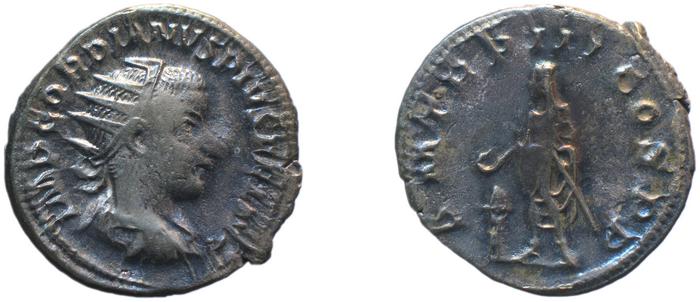 RIC IV Gordian III 69, реверс, bm