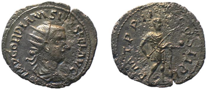 RIC IV Gordian III 92, реверс, bm