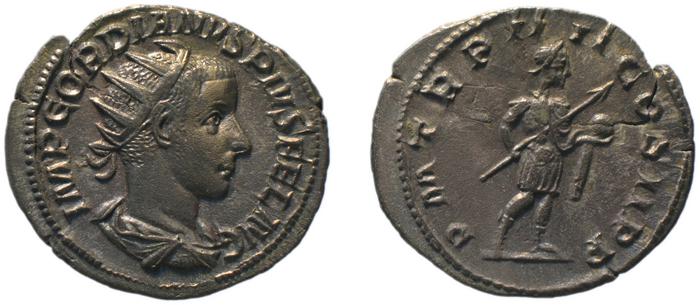 RIC IV Gordian III 92, реверс, bm