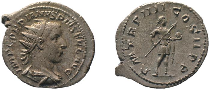 RIC IV Gordian III 92, реверс, bm