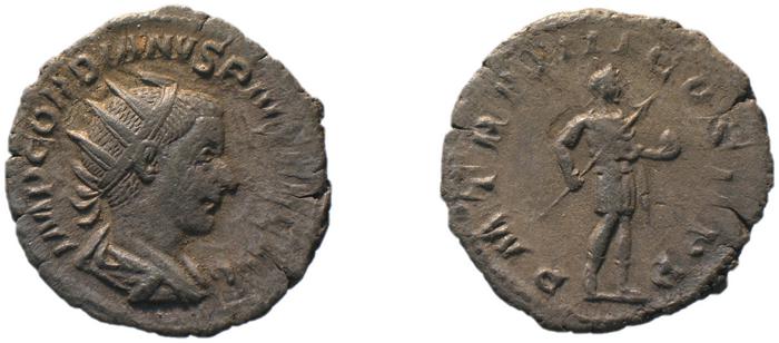 RIC IV Gordian III 92, реверс, bm