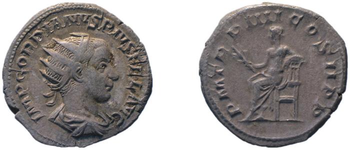 RIC IV Gordian III 88, реверс, bm