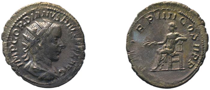RIC IV Gordian III 88, реверс, bm