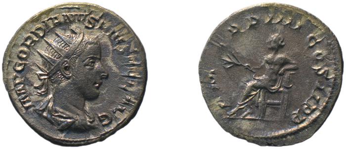 RIC IV Gordian III 88, реверс, bm
