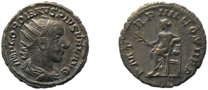 RIC IV Gordian III 88, реверс, bm