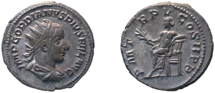 RIC IV Gordian III 89, реверс, bm