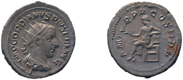RIC IV Gordian III 89, реверс, bm