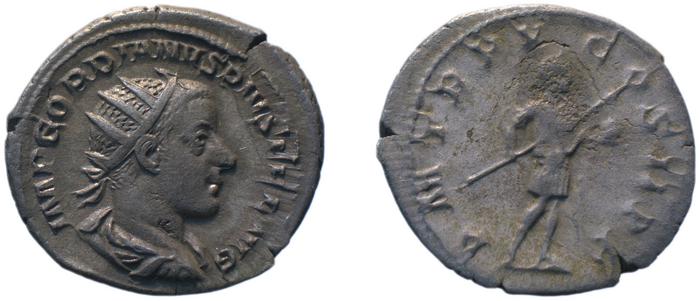 RIC IV Gordian III 93, реверс, bm