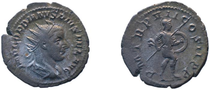 RIC IV Gordian III 167A, реверс, bm