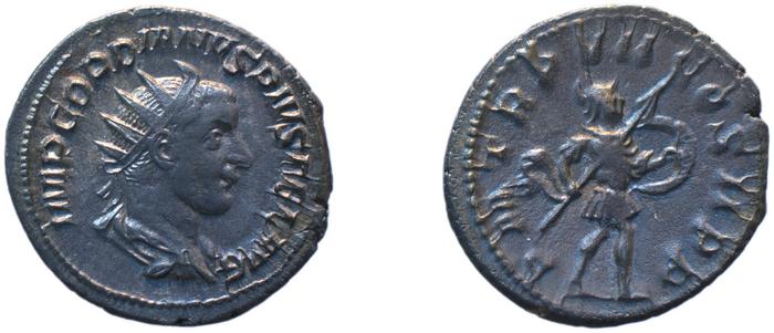 RIC IV Gordian III 167A, реверс, bm