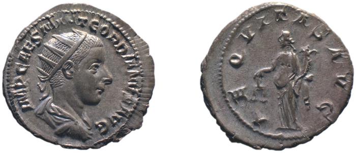 RIC IV Gordian III 34, реверс, bm