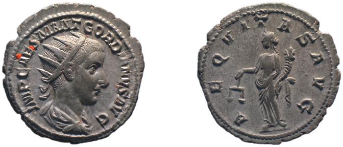 RIC IV Gordian III 34, реверс, bm