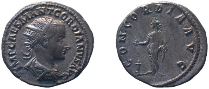реверс RIC IV Gordian III 178A