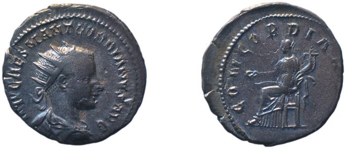 RIC IV Gordian III 180, реверс, bm