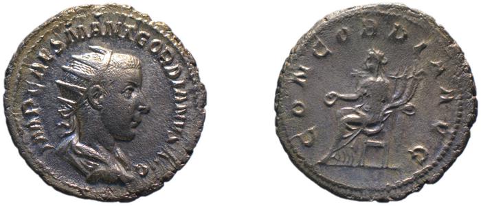 RIC IV Gordian III 35, реверс, bm