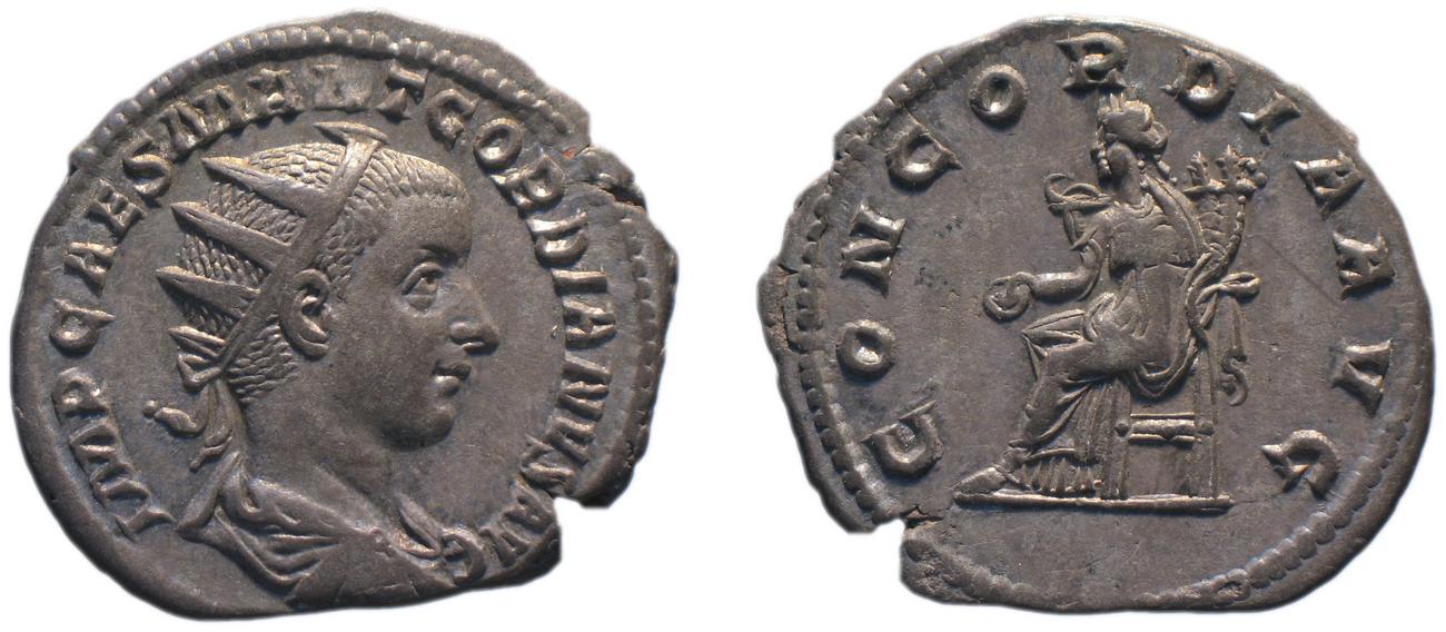 аверс RIC IV Gordian III 35