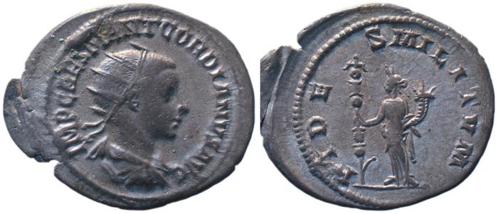 RIC IV Gordian III 183A, реверс, bm