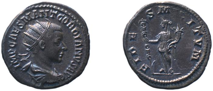 RIC IV Gordian III 183A, реверс, bm