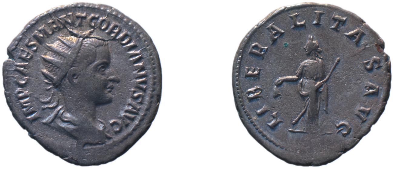RIC IV Gordian III 187A, аверс, bm