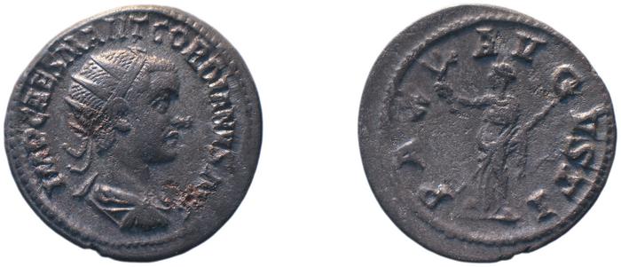 RIC IV Gordian III 189A, реверс, bm