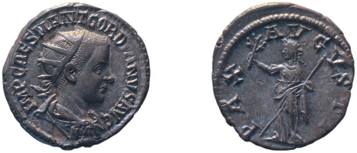 RIC IV Gordian III 189A, реверс, bm