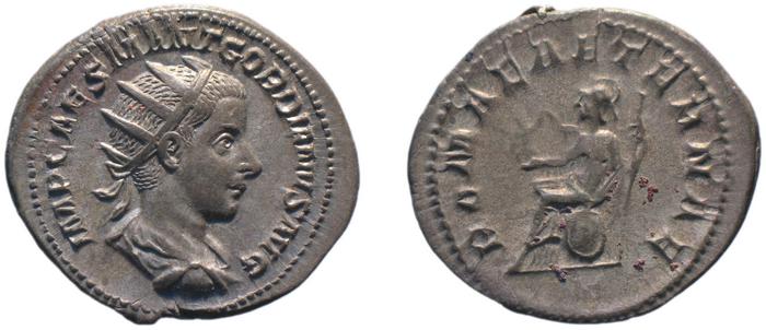 RIC IV Gordian III 38, реверс, bm