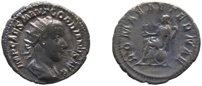 RIC IV Gordian III 38, реверс, bm