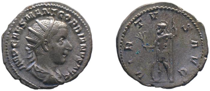 RIC IV Gordian III 39, реверс, bm