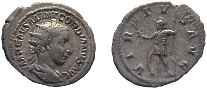 RIC IV Gordian III 39, реверс, bm