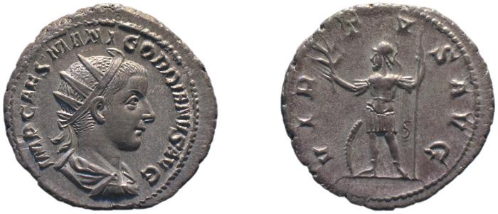 RIC IV Gordian III 39, реверс, bm