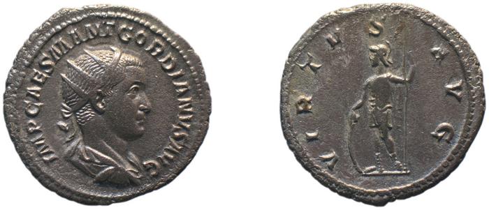 RIC IV Gordian III 6, реверс, bm
