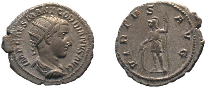 RIC IV Gordian III 6, реверс, bm