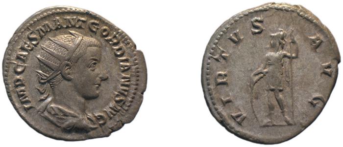 RIC IV Gordian III 6, реверс, bm